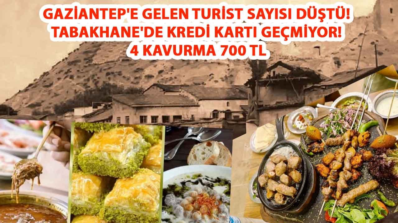 Gaziantep’e Gelen Turist Sayısı Düştü! TABAKHANE’DE KREDİ KARTI GEÇMİYOR! 4 Kavurma 700 TL